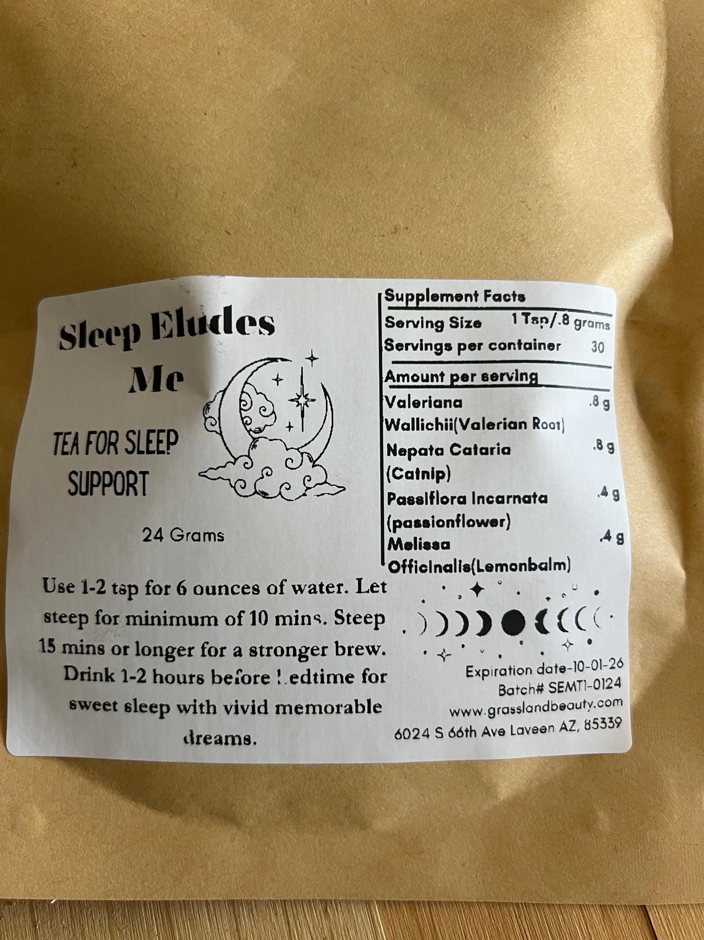 Sleep Eludes Me Tea