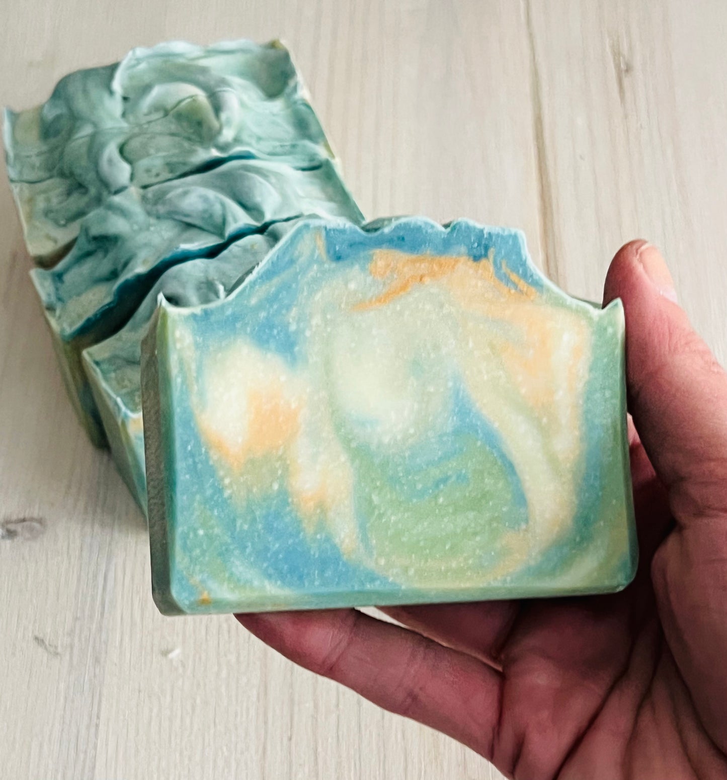 Volcano Blue Soap