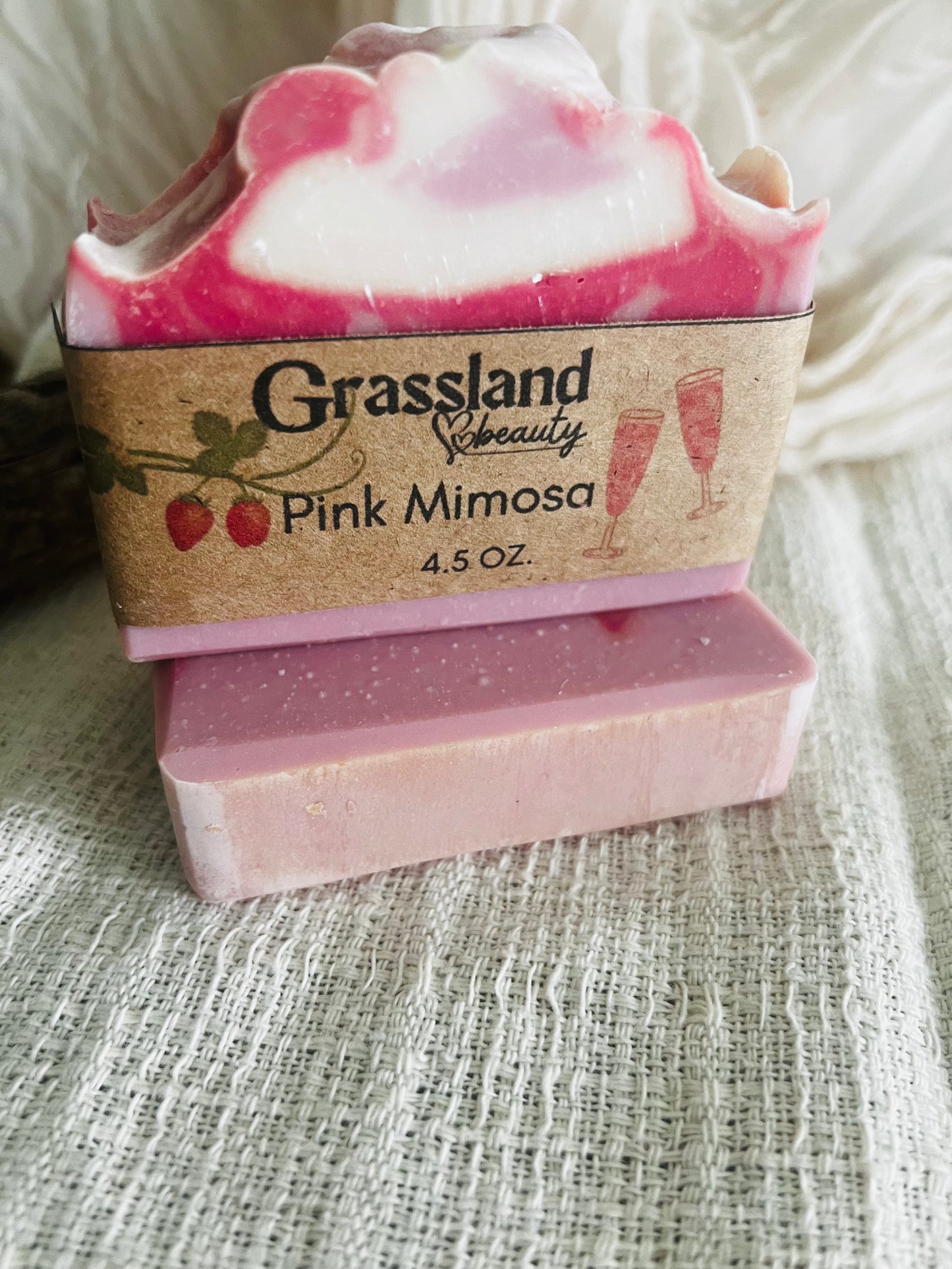 Pink Mimosa Soap