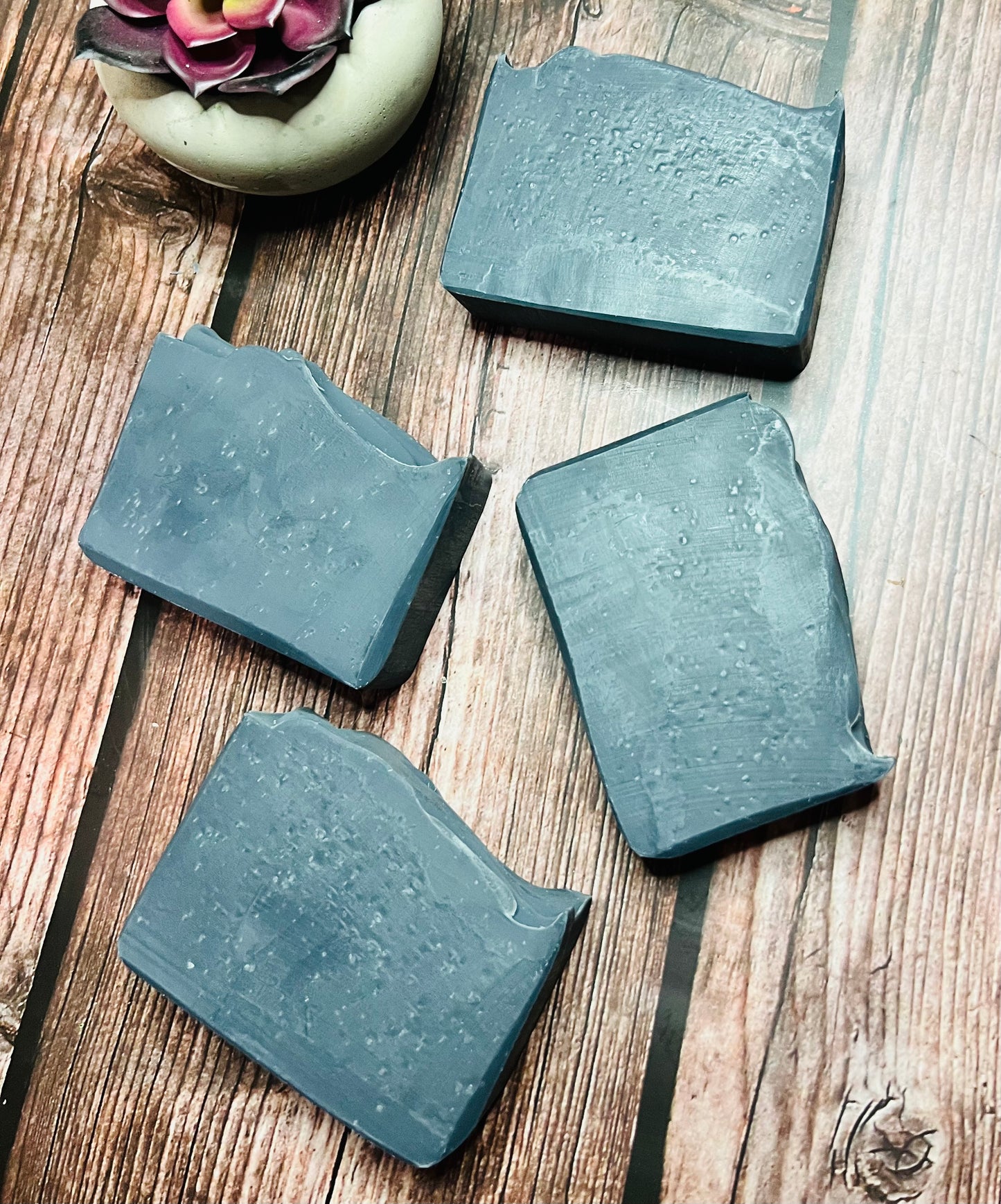 Peppermint Activated Charcol Soap (Essential oil only)
