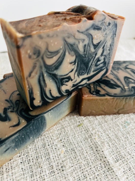 Chocolate latte soap