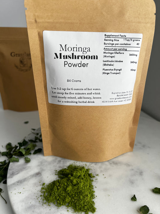 Moringa Mushroom Powder