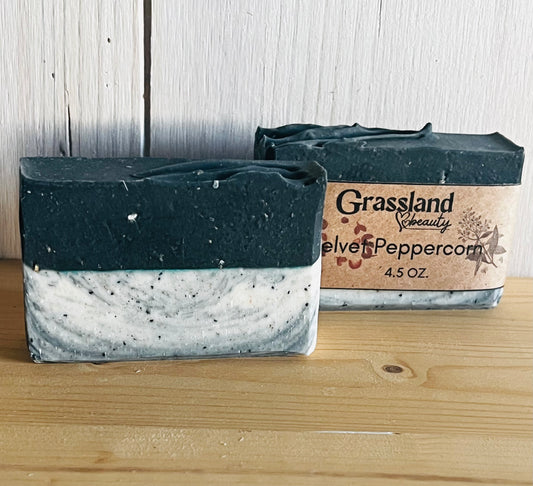 Velvet Peppercorn soap