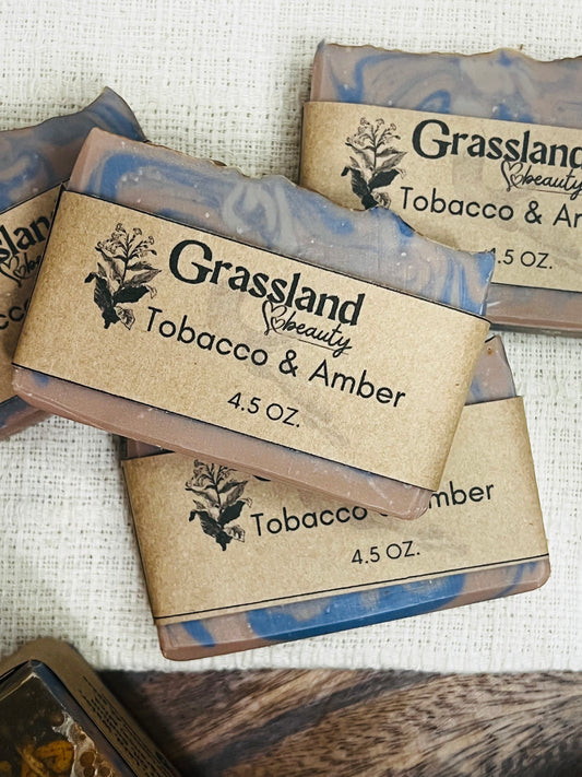 Tobacco and Amber soap