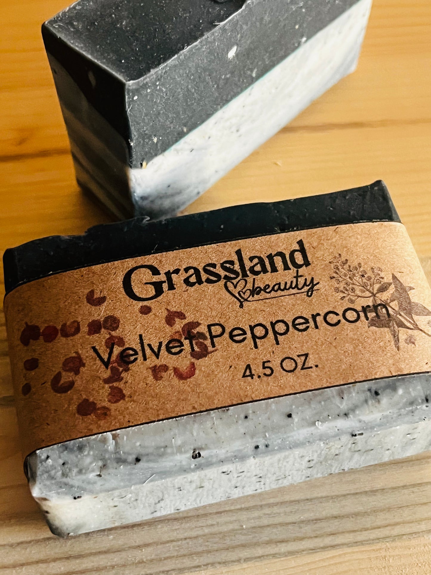 Velvet Peppercorn soap