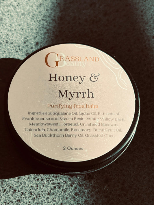 Honey & Myrrh Purifying Face Balm (Bestseller)
