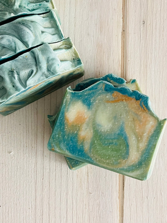 Volcano Blue Soap