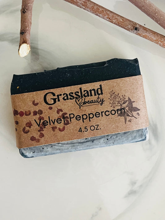 Velvet Peppercorn soap