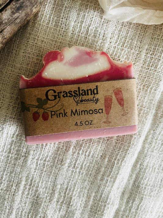 Pink Mimosa Soap