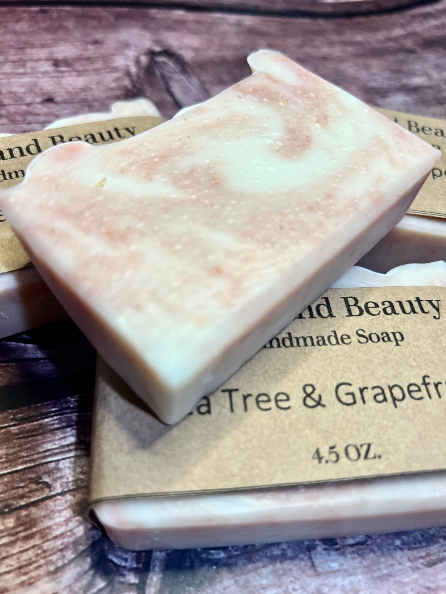Tea Tree & Grapefruit soap (essential oil)