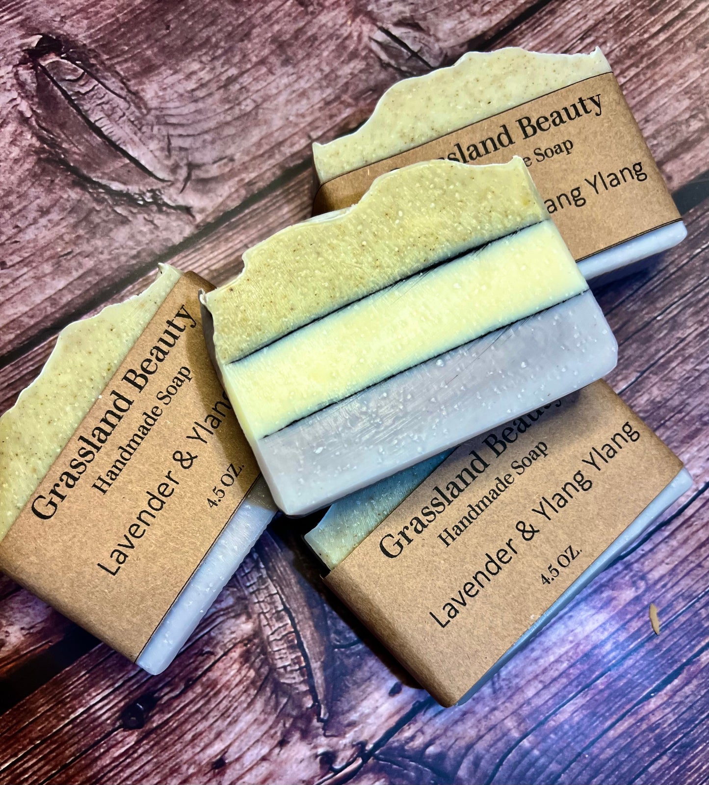 Lavender & Ylang Ylang Soap (essential oil only)